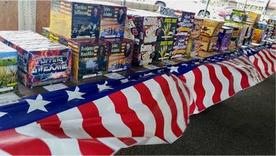 C-N-C Fireworks Tent